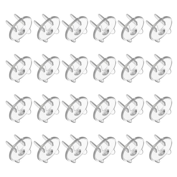24 Pack Outlet Covers Proofing, Plug Covers Easy Installation Electric Plug Protectors Safety Socket Cover Transparent