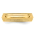 thumbnail image 4 of 14k Yellow Gold 6mm Double Milgrain Comfort Fit Wedding Band Size 8.5, 4 of 4