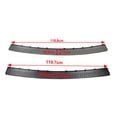 thumbnail image 3 of 1Pcs Rear Bumper Step Pad Trim LR015131 LR030239 For Land-Rover For Range-Rover Sport 10-13 ABS Plastic Black/Grey, 3 of 7