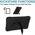 thumbnail image 3 of Goldcherry Case for Samsung Galaxy Tab A 8.4 SM-T307 (2020 Released),Hybrid Heavy Duty Shockproof Armor Rugged Full-Body Protective Case Cover for Samsung Galaxy Tab A 8.4 Inch T307(Black/Black), 3 of 6