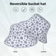 thumbnail image 2 of Balery Dark Blue Snowflakes Sombreros para el sol para hombre y mujer, sombrero de pescador con UPF 50+, 2 of 6