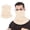 Beige, variant on Neck Gaiter Bandana Face Mask: Sun Cooling Scarf Gator Cover Head for Men Women
