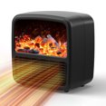 thumbnail image 1 of Ventilador calefactor eléctrico con mango, calentador de invierno para escritorio, protección contra sobrecalentamiento para el hogar y la Oficina, 1 of 8