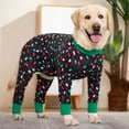 thumbnail image 2 of BT Bear Dog Onesie Recovery Suit,Full Coverage Anti-Shedding Dog Pajamas, Soft And Comfortable Dog Joint Protection Clothing, Dog Warm Shirt for Medium Large Dog Black Spot 32/4XL, 2 of 6