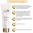 thumbnail image 5 of Limpiador Con Oro de 24k 120ml GLO24K UNLEASH THE POWER OF GOLD Facial Exfoliante, 5 of 5