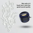 thumbnail image 6 of Mini Portable Speaker, 2W Microphone Audio, Line Input, 250mAh Battery, Type-C Plug-in, Mobile Phone Direct Plug-in, 5-6H Playback, Compact Size, Plug and Play, 6 of 7