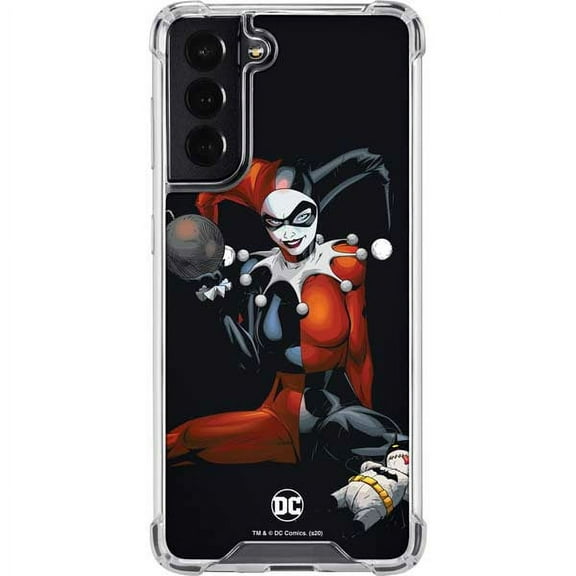 Skinit DC Comics Evil Harley Quinn Galaxy S22 Clear Case