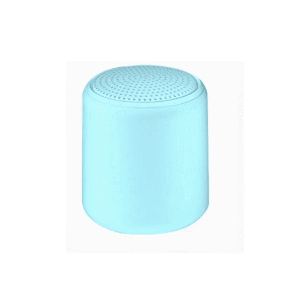 Mini  Bocina Portátil Con Bluetooth Azul