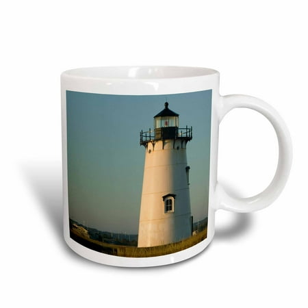 

3dRose MA Marthas Vineyard Edgartown Lighthouse - US22 WBI0309 - Walter Bibikow - Ceramic Mug 15-ounce
