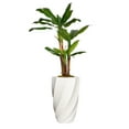 thumbnail image 1 of Vintage Home Artificial Faux Real Touch 6.67 Feet Tall Banana Tree With Burlap Kit And Fiberstone Planter, 1 of 1