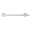 Polished, variant on 42-inch Coronado Designer Straight Bathroom Shower Grab Bar with Decorative Square Flanges, Satin