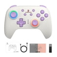 thumbnail image 1 of RG P01 Wireless Gaming Controller, Bluetooth Gamepad with Hall Effect, RGB Light Modes, Compatible with Xbox, PC, Steam, Android, IOS, 1 of 5