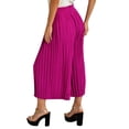 thumbnail image 3 of Pantalón Capri plisado Roman Fashion Juvenil 2155 Magenta, 3 of 6