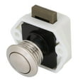 thumbnail image 1 of SPRING 1pcs Push Button Latch Catch Keyless Door Lock for Motorhome Cabinet Latch Knobs white, 1 of 8