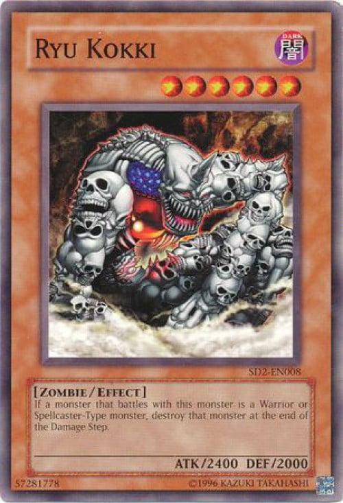 YuGiOh Structure Deck Zombie Madness Ryu Kokki SD2EN008