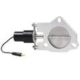 thumbnail image 2 of Panlongic Universal Stainless Steel Split Exhaust Valve Electric Valve 3inch, 2 of 5