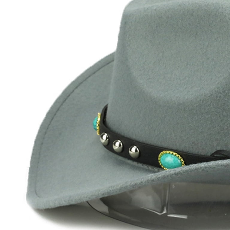 ievspot 1 Pcs Shapeable Western Cowboy Hat for Men Women  display picture 1