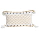 thumbnail image 1 of Funda de almohada estilo retro europeo con cremallera invisible para dormitorio Rejilla amarilla 12 × 20 pulgadas, 1 of 9
