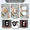 thumbnail image 3 of Yayeee Toggle Light Switch Wall Plate 1-Gang 4.5"x2.7" Home Decorative Outlet Cover, Whimsical Rose, 3 of 7