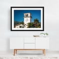 thumbnail image 2 of Santa Barbara County Courthouse - Santa Barbara California Photography Architecture Palm Tree Scenic Coastal Travel Poster Mountain Black Framed Wall Art Print 20 x 30 inches, 2 of 4