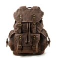 thumbnail image 2 of Wear-resistant canvas backpack,Green, 2 of 2