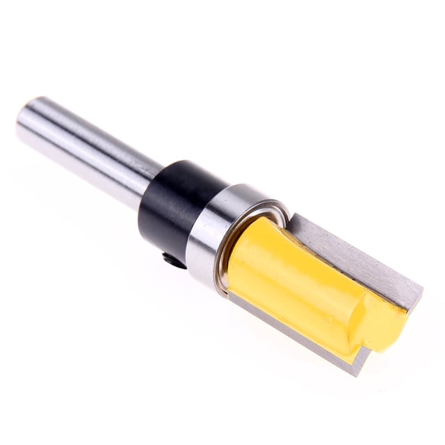 Woodworking Router Bit Alloy Blade Handle Milling Cutter (1/4x1/2-20mm)