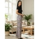 thumbnail image 4 of PANTALONES RELAJADOS PARA MUJER DE DISEÑO UNICO WIDE LEGS DE CINTURA ALTA, 4 of 9