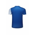 thumbnail image 3 of Ropa de bádminton para hombres y mujeres, de manga corta, de secado rápido, ropa de equipo de competición superior, transpirable, 3 of 4
