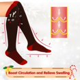 thumbnail image 6 of 3 Pairs Christmas Compression Socks for Women & Men Circulation 15-20 mmHg - Better Blood Flow, Swelling , Best Support for Medical, Running, Nursing,Christmas Gifts for Nurses Travel Pregnancy, 6 of 7