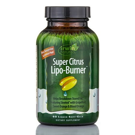 Irwin Naturals Super Citrus Lipo Fat Burner Weight Loss Pills, 60