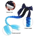 thumbnail image 3 of SHISUYAN Blue Motorcycle Helmet Pigtails with Sturdy High Temperature Fiber Material for Decor Use 7.5 Inches, 3 of 9