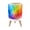 Color 2, variant on Small Trash Can with Lid Bear Rustic Cabin Christmas Decorative Forest Mountain 1.8 Gallon Dog Proof Trash Can Round Garbage Can Waste Bin Wastebasket for Bathroom Bedroom Living Room
