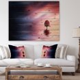 thumbnail image 4 of Design Art - Arbre Solitaire Étonnant avec des Oiseaux, 4 of 5