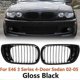 thumbnail image 2 of Gloss Black Front Hood Kidney Grill for - E46 3 Series 2002-2005 4D Sedan 318I 320I 323I 328I Front, 2 of 5