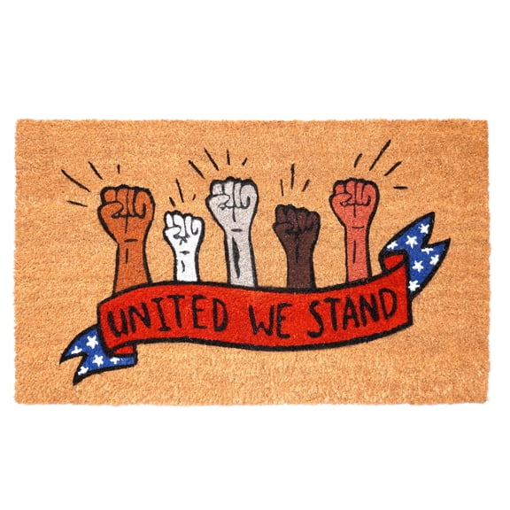 Calloway Mills 107231729 United We Stand Doormat 17" x 29"