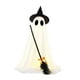 thumbnail image 4 of Luz fantasma de Halloween,Escoba de bruja con decoración fantasma brillante de Halloween,Fantasma de tela blanca iluminado con luz fantasma,Decoración de Halloween con fantasmas aterradores, 4 of 9