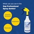 thumbnail image 4 of Professional Sprayer Bottle – Fine Mist up to a 30-Foot Stream - (Case of 6) 32 oz.-Versatile Adjustable Nozzle Spray Bottles with a Fine Mist or Powerful Spray, Refillable for Diluted Concentrate, 4 of 4