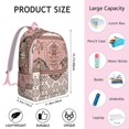 thumbnail image 5 of Paisley Design College Backpack Boho Style, Durable School Bookbag with Laptop Sleeve, Organized Daypack with Multiple Pockets, Perfect Gift for Students Women Teens, 5 of 5