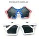 thumbnail image 3 of Gafas de sol a granel con bandera americana, gafas de sol de estilo Retro para hombres y mujeres, suministros para fiestas del Día de la independencia, decoración en forma de estrella, 3 of 6