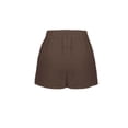 thumbnail image 6 of Shorts for Women Casual Drawstring Elastic Waist Loose Shorts Keep Warm Solid Shorts, 6 of 6