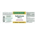 thumbnail image 3 of Nature's Bounty Selenium 200 mcg Tablets 100 ea (Pack of 3), 3 of 5
