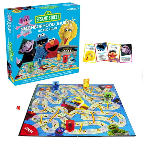 Sesame Street Neighborhood Journey Board Game