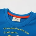 thumbnail image 4 of Popshion Boys Fall Cotton Clothes Grey Excavator Crewneck Sweatshirts Size 6 (165), 4 of 5