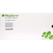 Mepiform With Safetac Technology 4"X7", 5 Count, Self Adherent Soft Silicone Sheeting For Scar Reduction