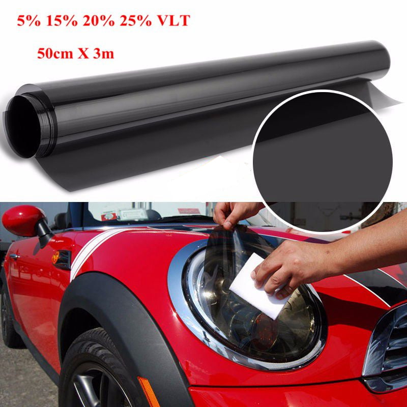 0.5*3M Plated Blue Side Front Rear Window Tint Car Solar Film Scratch Resistant 