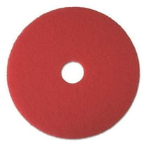 Boardwalk BWK4014RED 14 in. Diameter Buffing Floor Pads - Red (5/Carton)