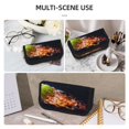 thumbnail image 5 of Fotbe Tennis Ball In Fire1 Pattern Pencil Case,Canvas Pen Case, Multi- Slot Pencil Pouch, Portable Pencil Bag, Pen Case for& Office, Makeup Bag ,Zipper Pouch, 5 of 6