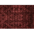 thumbnail image 1 of Ahgly Company Indoor Rectangle Abstract Red Modern Area Rugs, 4' x 6', 1 of 4