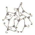 thumbnail image 4 of HONMEET 10Pcs Childrens Clothes Hangers Golden Alloy Clothes Display Parents, 4 of 8