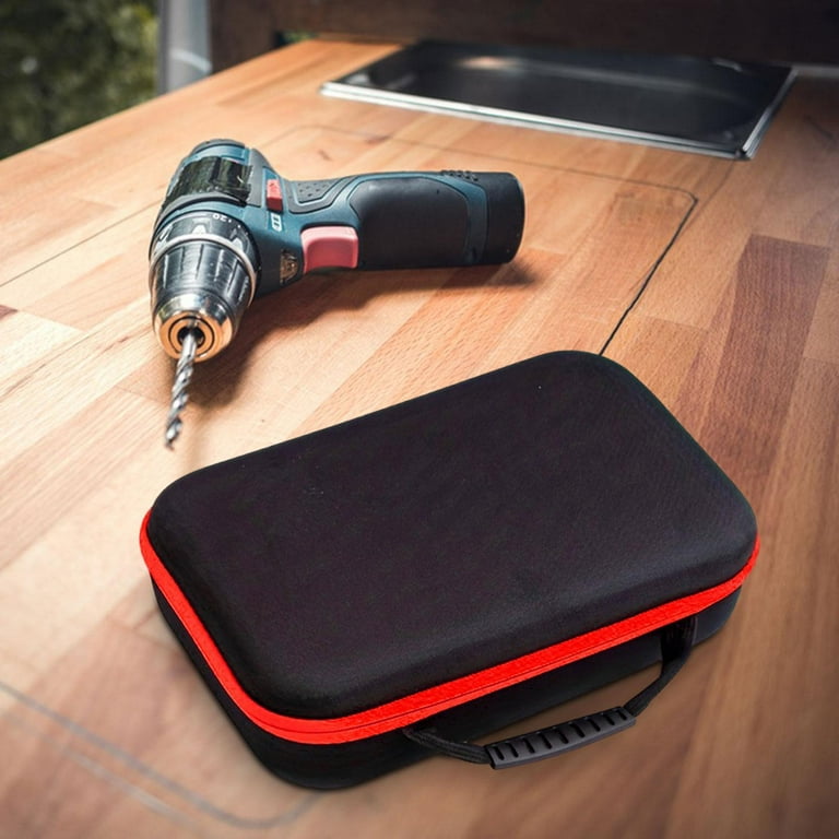 simhoa Electric Drill Carry Case Carrying Case Multifunctional